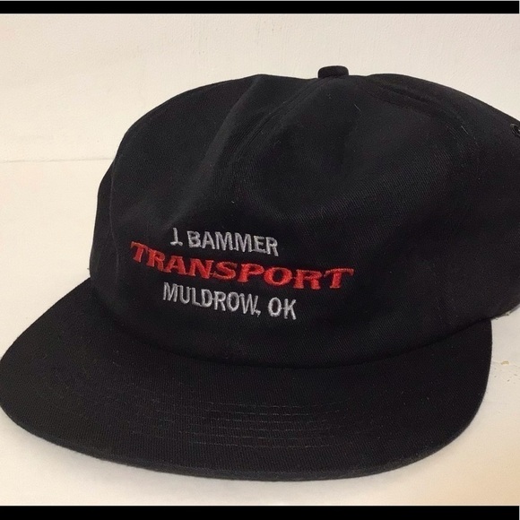 𝅺vintage SnapBack Trucker Hat Cap K Products USA - Picture 1 of 7